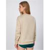 imageSweatyRocks Womens Cute Bear Sweatshirts Long Sleeve Crewneck Casual Pullover TopsApricot