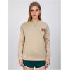 imageSweatyRocks Womens Cute Bear Sweatshirts Long Sleeve Crewneck Casual Pullover TopsApricot
