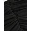 imageSweatyRocks Womens Tube Tops Summer Sheer Mesh Bandeau Strapless Sleeveless Y2K Corset Crop TopBlack