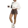 imageSweatyRocks Womens ZipFront Pocket Jacket Solid Casual Windbreaker Crop TopsWhite