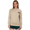 imageSweatyRocks Womens Cute Bear Sweatshirts Long Sleeve Crewneck Casual Pullover TopsApricot