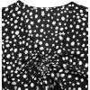 imageSweatyRocks Womens 2 Piece Boho Butterfly Sleeve Knot Front Crop Top with Shorts SetBlack White
