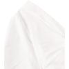 imageSweatyRocks Womens 2 Piece Boho Butterfly Sleeve Knot Front Crop Top with Shorts SetWhite