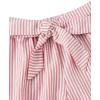 imageSweatyRocks Womens 2 Piece Outfits Summer Sleeveless Tie Back Crop Cami Top and Shorts SetPink