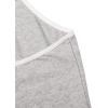 imageSweatyRocks Womens 2 Piece Set Halter Crop Top and Shorts SetPocketgrey1