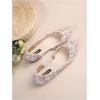 imageSweatyRocks Womens Pointed Fat Shoes Dressy Comfortable Office Shoes Closed Toe SandalsMulti