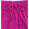 imageSweatyRocks Womens Suit Two Piece Outfits Sleeveless Crop Cami Top and Shorts SetBright Pink