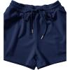imageSweatyRocks Womens Suit Two Piece Outfits Sleeveless Crop Cami Top and Shorts SetDark Blue