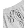 imageSweatyRocks Womens Suit Two Piece Outfits Sleeveless Crop Cami Top and Shorts SetGrey4