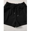imageSweatyRocks Womens Suit Two Piece Outfits Sleeveless Crop Cami Top and Shorts SetPure Black
