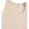 imageSweatyRocks Womens Suit Two Piece Outfits Sleeveless Crop Cami Top and Shorts SetSolid Apricot