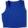 imageSweatyRocks Womens Suit Two Piece Outfits Sleeveless Crop Cami Top and Shorts SetSolid Royal Blue