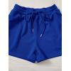 imageSweatyRocks Womens Suit Two Piece Outfits Sleeveless Crop Cami Top and Shorts SetSolid Royal Blue