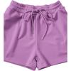 imageSweatyRocks Womens Suit Two Piece Outfits Sleeveless Crop Cami Top and Shorts SetViolet Purple