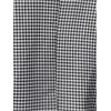 imageSweatyRocks Womens Casual Lapel Blazer Jacket Plaid Double Breasted Gingham Suit CoatBlack and White