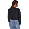 imageSweatyRocks Womens Casual Long Sleeve Solid Zip Up Coat Crop Bomber JacketBlack