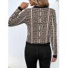 imageSweatyRocks Womens Elegant Button Down Soft Knit Cardigan Cropped Sweaters Jacket with PocketsApricot