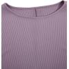 imageSweatyRocks Womens Casual Crewneck Raglan Long Sleeve Ribbed Knit Crop Top Cropped SweaterDusty Purple
