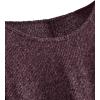 imageSweatyRocks Womens Casual Crewneck Raglan Long Sleeve Ribbed Knit Crop Top Cropped SweaterRedwood