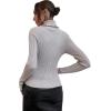 imageSweatyRocks Womens Long Sleeve Turtleneck Ribbed Knit Pullover Sweater TopSolid Khaki