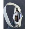 imageSweatyRocks Womens Casual Pattern Y2K Flap Handle Shoulder Bag Mini Chain Handbags PursesWhite