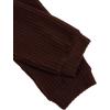 imageSweatyRocks Womens Long Sleeve Button Front V Neck Soft Knit Cardigan SweatersChocolate Brown