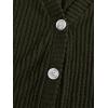 imageSweatyRocks Womens Long Sleeve Button Front V Neck Soft Knit Cardigan SweatersPale Green