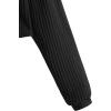 imageSweatyRocks Womens Long Sleeve Button Front V Neck Soft Knit Cardigan SweatersPure Black