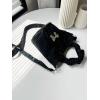 imageSweatyRocks Womens Bucket Bag Bow Shoulder Bag Crossbody Handbag Handle Satchel PurseBlack