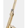 imageSweatyRocks Womens Buckle Leather Crocodile Embossed Zipper Handbag Shoulder Bag with Adjustable StrapGold