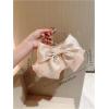 imageSweatyRocks Womens Cute Bow Decor Clutch Purse Evening Handbag Prom Crossbody BagsChampagne