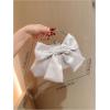 imageSweatyRocks Womens Cute Bow Decor Clutch Purse Evening Handbag Prom Crossbody BagsSilver