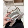 imageSweatyRocks Womens Cute Bow Decor Clutch Purse Evening Handbag Prom Crossbody BagsSilver