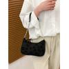 imageSweatyRocks Womens Floral Pattern Chain Strap Shoulder Bags Casual Hobo Hand Bag Clutch PurseBlack