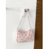 imageSweatyRocks Womens Floral Pattern Chain Strap Shoulder Bags Casual Hobo Hand Bag Clutch PursePink