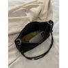 imageSweatyRocks Womens Hobo Purse Checkered Zip Up Shoulder Bag Casual HandbagBlack