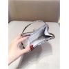 imageSweatyRocks Womens Metallic Rhinestone Studded Evening Handbag Kiss Lock Elegant Mini Clutch PursePlain Silver