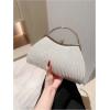 imageSweatyRocks Womens Metallic Rhinestone Studded Evening Handbag Kiss Lock Elegant Mini Clutch PurseSilver