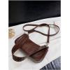imageSweatyRocks Womens PU Leather Studded Zipper Shoulder Bag Top Handle Casual Crossbody BagCoffee Brown