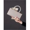 imageSweatyRocks Womens Satin Evening Bag Bow Clutch Purse Formal Party HandbagApricot
