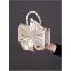 imageSweatyRocks Womens Satin Evening Bag Bow Clutch Purse Formal Party HandbagApricot