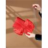 imageSweatyRocks Womens Satin Evening Bag Bow Clutch Purse Formal Party HandbagRed