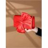 imageSweatyRocks Womens Satin Evening Bag Bow Clutch Purse Formal Party HandbagRed