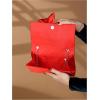 imageSweatyRocks Womens Satin Evening Bag Bow Clutch Purse Formal Party HandbagRed