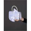 imageSweatyRocks Womens Satin Evening Bag Bow Clutch Purse Formal Party HandbagWhite