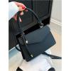 imageSweatyRocks Womens Tote Handbag Small Textured Knot Strap Crossbody PurseBlack