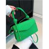 imageSweatyRocks Womens Tote Handbag Small Textured Knot Strap Crossbody PurseGreen