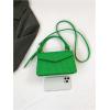 imageSweatyRocks Womens Tote Handbag Small Textured Knot Strap Crossbody PurseGreen