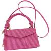 imageSweatyRocks Womens Tote Handbag Small Textured Knot Strap Crossbody PurseHot Pink