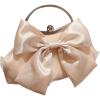 imageSweatyRocks Womens Cute Bow Decor Clutch Purse Evening Handbag Prom Crossbody BagsChampagne